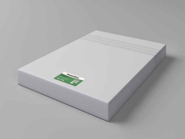 DreamEco 20cm Deep 1000 Pocket Spring & Comfort Foam Mattress in White - Size: Small Double - image 1