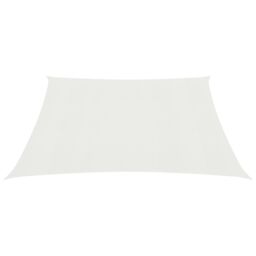 Berkfield Home Sunshade Sail 160 g/m ² White 5x5 m HDPE - thumbnail 2