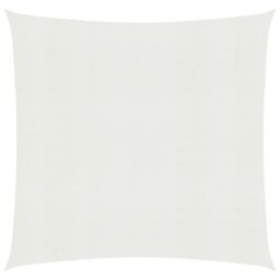 Berkfield Home Sunshade Sail 160 g/m ² White 5x5 m HDPE - thumbnail 1