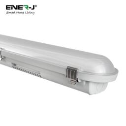 ENER-J Pack of 4 Non Corrosive Waterproof Fitting 12m 40W 120 lumens per Watt in White - thumbnail 1