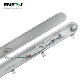 ENER-J Pack of 4 Non Corrosive Waterproof Fitting 12m 40W 120 lumens per Watt in White - thumbnail 4
