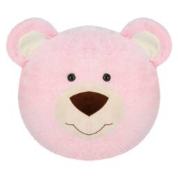 VFM e-Store Wall Decoration Plush Pink Teddy Bear Plush 45cm x 44cm Pink X 1 - Size: 45 cm x 44 cm - thumbnail 1