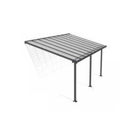 Palram Patio Cover Olympia 3 x 5.46 Clear - L546 x W300 x H305 cm - Grey - thumbnail 1