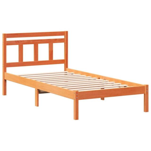 Berkfield Home Brown 100 x 200 cm Solid pine wood - image 1