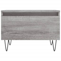 Berkfield Home Coffee Tables 2 pcs Grey Sonoma 50x46x35 cm Engineered Wood - Size: 50 x 46 x 35 cm - thumbnail 6