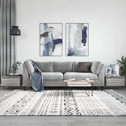 Berkfield Home Coffee Tables 2 pcs Grey Sonoma 50x46x35 cm Engineered Wood - Size: 50 x 46 x 35 cm - thumbnail 1