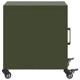 Berkfield Home Bedside Cabinets 2 pcs Olive Green 36x39x43.5 cm Steel - thumbnail 7