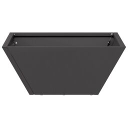 Berkfield Home Garden Bowl Planter Black 35x35x15 cm Steel - Size: 35 x 35 x 15 cm - thumbnail 6