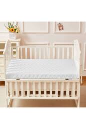 Groundlevel Bambico Ultra Comfort Memory foam Children's Mattress - 140x70x5cm in White - Size: 140 x 70 x 5 cm - thumbnail 3