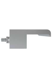 Living and Home 60cm Back Entry Stainless Steel Water Blade Garden Waterfall Pool Fountain in Silver - thumbnail 4