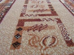 RugsX Bcf Jaś Runner in Beige - Size: 100 cm x 490 cm - thumbnail 3