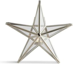 simpa Star Tealight Candle Holder - Set of 2 in Metallic Silver - thumbnail 3