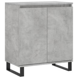 Berkfield Home Sideboard Concrete Grey 60x35x70 cm Engineered Wood - Size: 60 x 35 x 70 cm - thumbnail 3