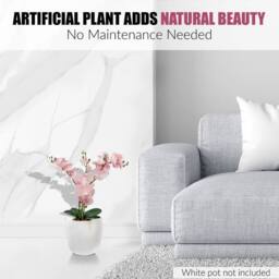 EONLION Artificial 60CM Orchid Tree Plant in Pink - Size: 100 cm - thumbnail 4