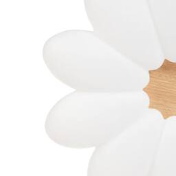 Wyld and Coco Ceiling Lamp White Acrylic Flower Shade Remote-Dimmable Flush Light - thumbnail 7