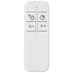 Wyld and Coco Ceiling Lamp White Acrylic Flower Shade Remote-Dimmable Flush Light - thumbnail 8