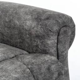 HomeTouch Faux Leather Power Lift Recliner Chair for Living Room Bedroom in Grey - Size: 1 Pack - thumbnail 8