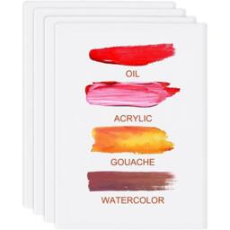 SPETLEK 15 Pack Canvas Set-White Painting for Acrylic, Oil & Watercolor Artist in White - thumbnail 2