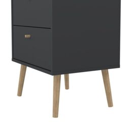 Furniture To Go Cumbria Chest 5 Drawers in Grey - thumbnail 7