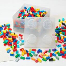 LEGO (R) LEGO 4 Brick Storage in White - thumbnail 2
