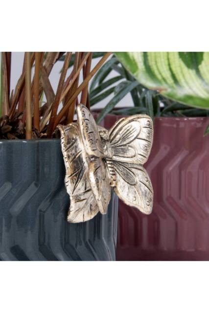 KDMD Plant Pot Pals - Butterfly 2 Pack in Bronze - image 1