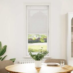 Berkfield Home Pleated Blind Light Grey 40x150 cm Fabric Width 39.4 cm Polyester - thumbnail 2