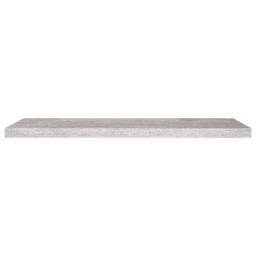 Berkfield Home Floating Wall Shelves 2 pcs Concrete Grey 90x23.5x3.8 cm MDF - thumbnail 5