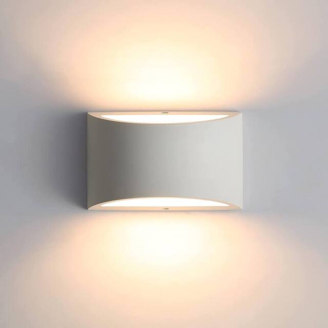 COMELY Indoor Wall Light, 7W LED Modern Plaster Wall Lights, G9, Warm White - image 1