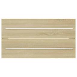 Berkfield Home Durable 2 Piece Bathroom Furniture Set Sonoma Oak Engineered Wood in Light Oak - thumbnail 9