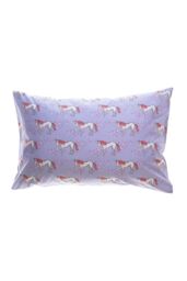 Rachel Riley Lilac Unicorn Duvet Cover Set - Size: Cot Bed - thumbnail 2