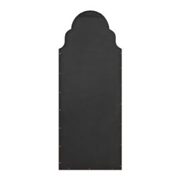 FurnitureboxUK Hima Metal Framed Moroccan Arch Glam Wall Mirror in Black - thumbnail 5