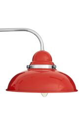 Orsina Hot Pink Finish Chrome 3 Light Pendant, Decorative Pendant Light For Entryways, Hanging Lamp For Dining Room in Red - thumbnail 3