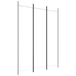 Berkfield Home 3-Panel Room Divider White 150x200 cm Fabric - thumbnail 2