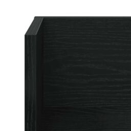 Berkfield Home Wall Shelves 2 pcs Black 100x16.5x16.5 cm Engineered Wood - thumbnail 9