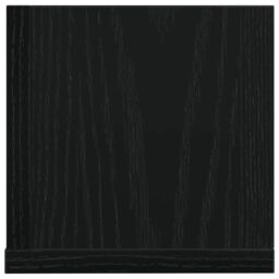 Berkfield Home Wall Shelves 2 pcs Black 100x16.5x16.5 cm Engineered Wood - thumbnail 6