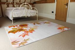 Benjamin Tate Design Autumn Leaves Designer Rug in Natural - Size: Large - thumbnail 3