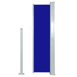 Berkfield Home Retractable Side Awning 120 x 300 cm Blue - thumbnail 3