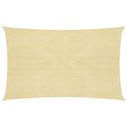 Berkfield Home Sunshade Sail 160 g/m ² Beige 2.5x4.5 m HDPE - thumbnail 1