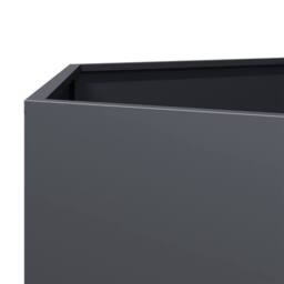 Berkfield Home Garden Planter Anthracite Hexagon 138x120x45 cm Steel in Dark Grey - Size: 138 x 120 x 45 cm - thumbnail 8