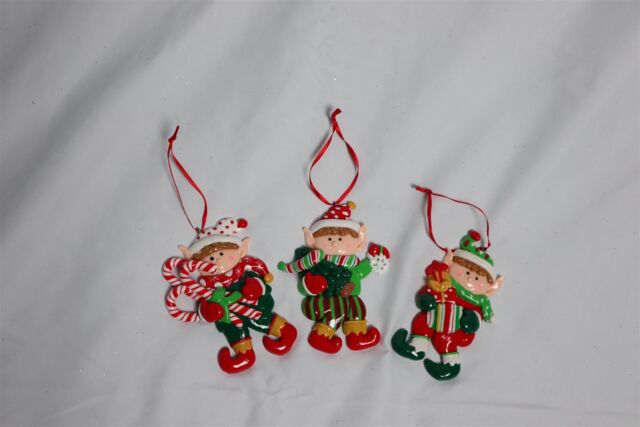 Shatchi Christmas Tree Hanging Decorations Homes Decorated with Cup Cake Candy Santa Snowman Teddy 3pc - image 1