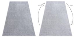 RugsX Wall-To-Wall Santa Rug in Grey - Size: 400 cm x 450 cm - thumbnail 2
