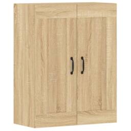 Berkfield Home Wall Mounted Cabinets 2 pcs Sonoma Oak Engineered Wood in Brown - thumbnail 6