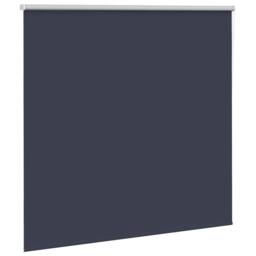 Berkfield Home Roller Blind Blackout Off-White 130x210 cm Fabric Width 126.6 cm… in Blue - thumbnail 3