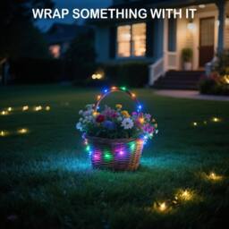 Bright Zeal Set of 4 20m Battery-Operated Multi-Color LED Fairy Lights - thumbnail 2