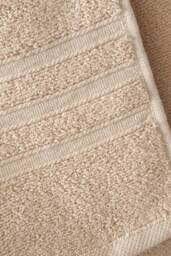 Catherine Lansfield 'Zero Twist' Bath Sheet in Natural - thumbnail 2