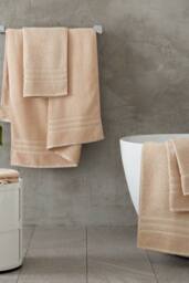 Catherine Lansfield 'Zero Twist' Bath Sheet in Natural - thumbnail 4