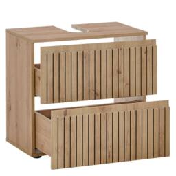 Cheshire Premium Haven 2 Drawer Brown Under Sink Cabinet - thumbnail 6