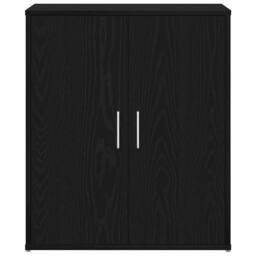 Berkfield Home Sideboard Black Oak 60x31x70 cm Engineered Wood - Size: 60 x 31 x 70 cm - thumbnail 6