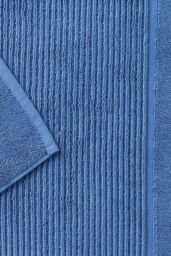 CHRISTY 'Supreme' Luxury 100% Cotton Towelling Bath Mats in Mid Blue - thumbnail 3