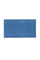 CHRISTY 'Supreme' Luxury 100% Cotton Towelling Bath Mats in Mid Blue - thumbnail 1